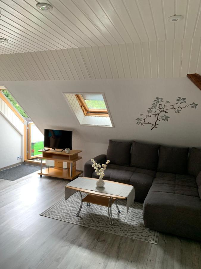 Ferienwohnung Zum Schloss Halbe Exterior foto